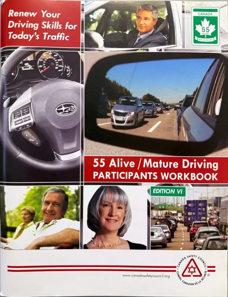 Canada Safety Council 55 Alive Mature Driving workbook