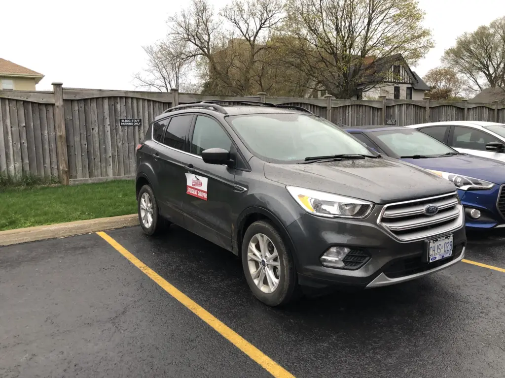 A Journeys Driving Academy training car